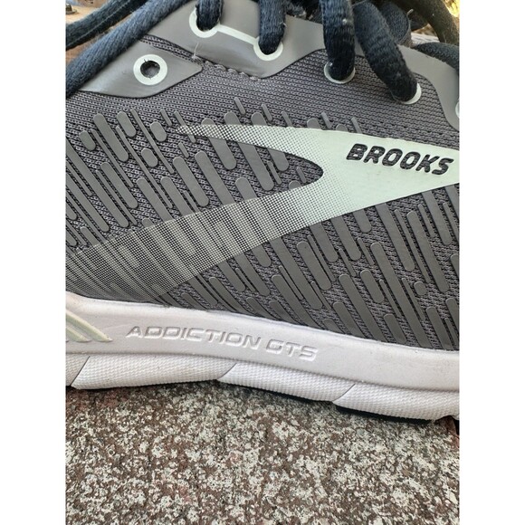 Brooks Women's Addiction GTS 15 Grey/ / Aqua Womens Running Shoes 8 XWide - Picture 6 of 16